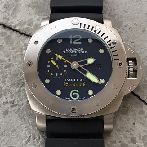 panerai pole 2 pole replica|panerai watch counterfeit.